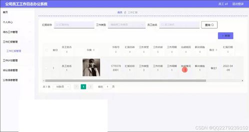 724java jsp ssm公司員工工作日志辦公系統工作匯報工作計劃會議信息管理 源碼 文檔 開題 運行視頻 講解視頻
